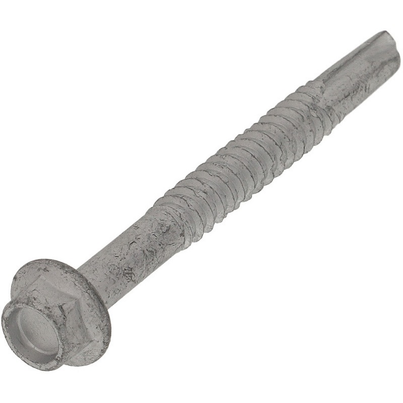 6x80 キリーン【KIRI-in】 六角フランジ 小箱(鉄/ラスパート) 丸エム製作所 ねじの呼び6mm長さ80mm 1箱(200本)
