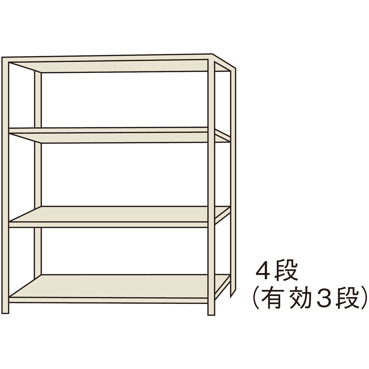 運賃見積り 直送品 サカエ SAKAE 中軽量棚MLW型 MLW1745R-