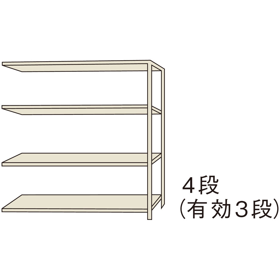 M型 中量棚 増設型