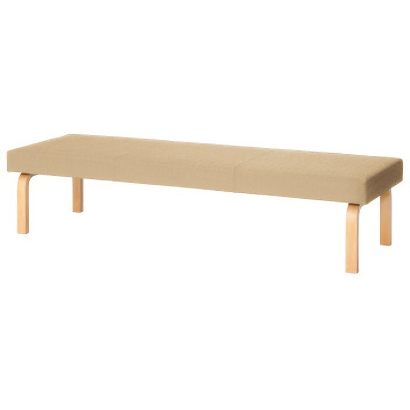 LS-808NS BE LS-800 ロビーチェア 3人用 背なし プラス[家具] 組立・設置・取付 ベージュ色 高さ410mm幅1800mm奥行560mm  LS-808NS BE