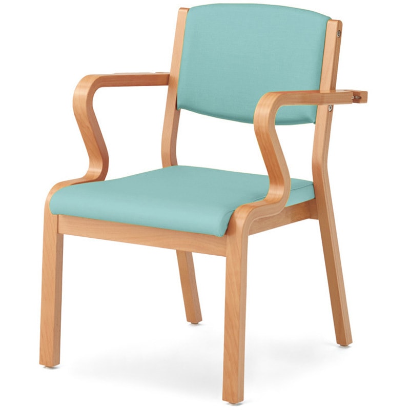 DB-USAS40 LB 木製椅子 S・S肘 SH400 プラス[家具] 組立・設置・取付 幅525mm奥行535mm高さ750mm  DB-USAS40 LB