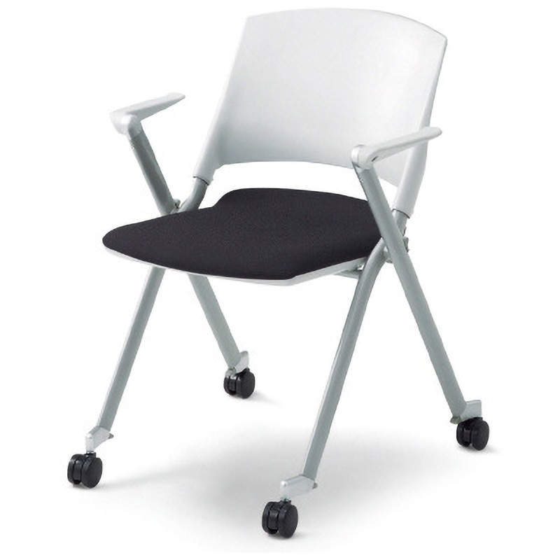 MB-812SEH SBK ミーティングチェア M-800 背ヌード プラス[家具] 組立・設置・取付 キャスターあり スタッキング可 MB-812SEH SBK 27,287円