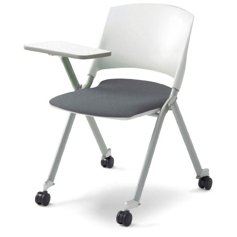 MC-816SEH CGY ミーティングチェア M-800 メモ台付 プラス[家具] 組立・設置・取付 キャスターあり スタッキング可 MC-816SEH CGY 32,487円