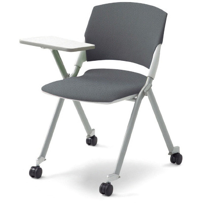 MC-816SE CGY ミーティングチェア M-800 メモ台付 プラス[家具] 組立・設置・取付 キャスターあり スタッキング可 MC-816SE CGY