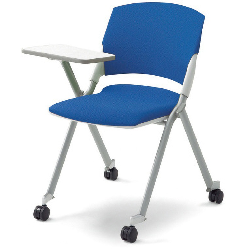 MC-816SE NBL ミーティングチェア M-800 メモ台付 プラス[家具] 組立・設置・取付 キャスターあり スタッキング可 MC-816SE NBL