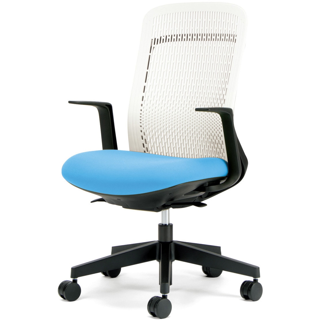 KB-TR51SEL SB チェア Try 樹脂脚 ハイバック ホワイトシェル(組立サービス付き) プラス[家具] 組立・設置・取付 肘掛あり 色SB   KB-TR51SEL SB 31,837円