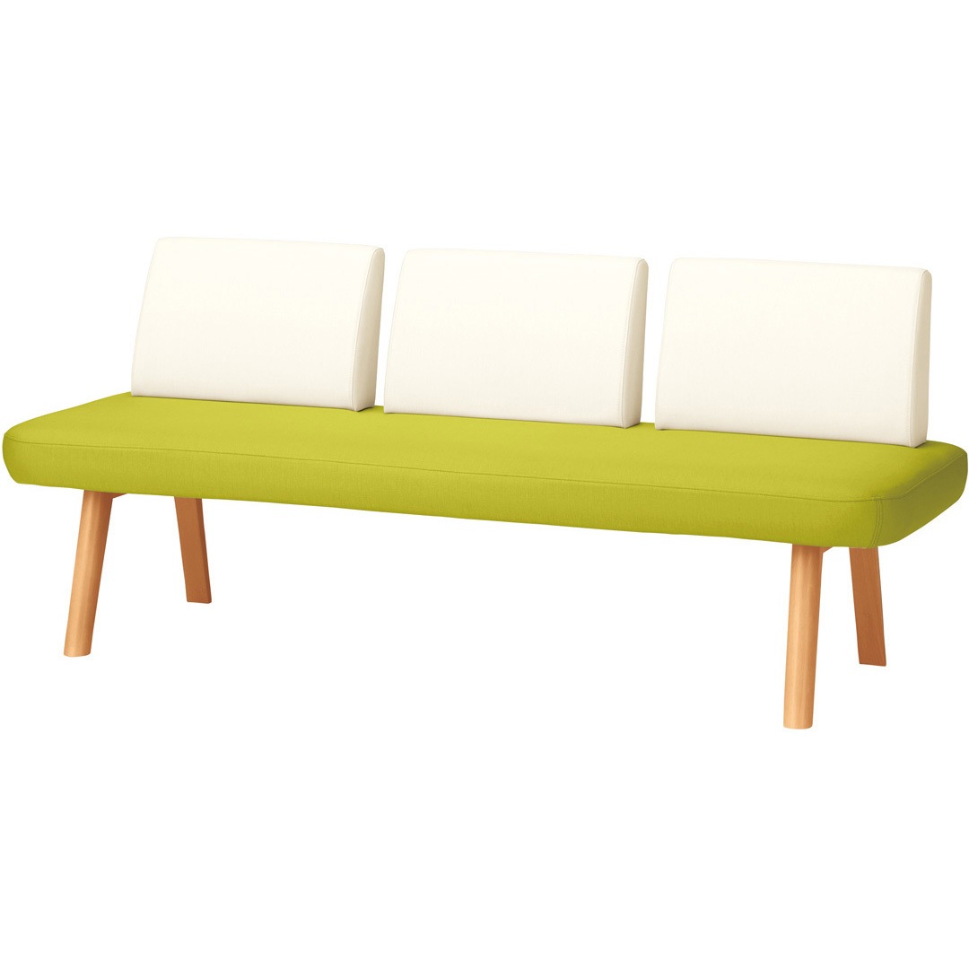 LS-5330N IV/LMG LS-5000 ロビーチェア 3人用 肘なし プラス[家具] 組立・設置・取付 高さ740mm幅1740mm奥行600mm