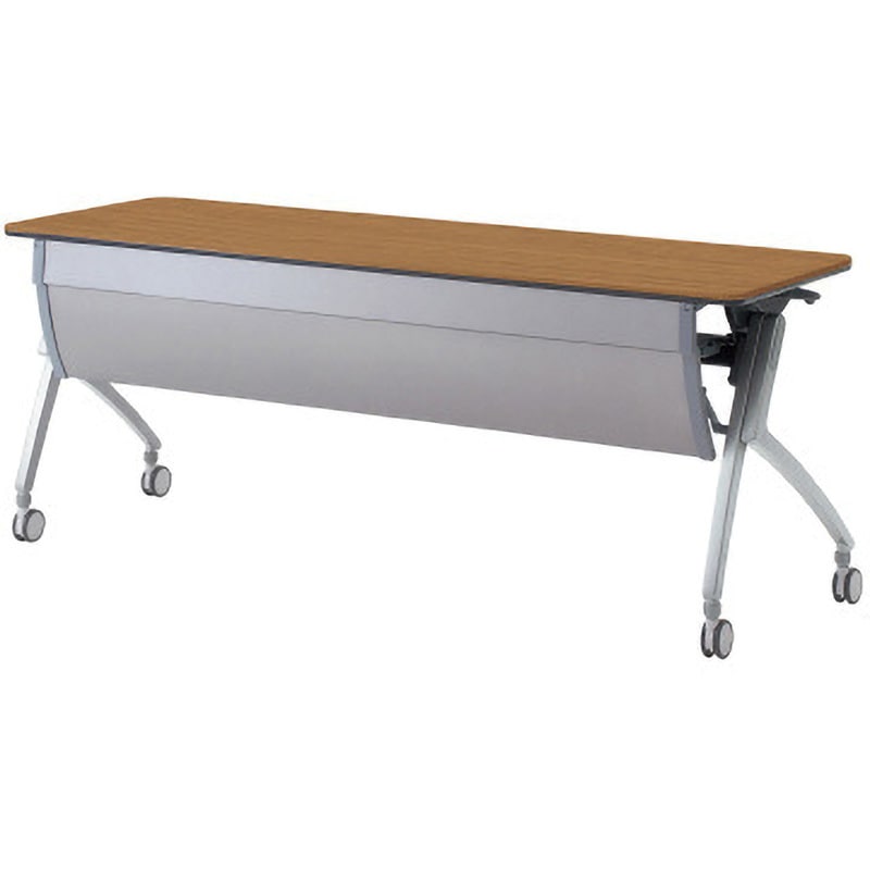 XT-620M T2 会議テーブル ルアルコ 幕板付・配線口なし・棚板付(組立サービス付き) プラス[家具] 組立・設置・取付 高さ720mm間口1800mm奥行600mm  XT-620M T2