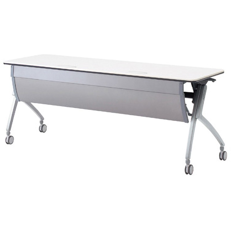 XT-620MWTN WS 会議テーブル ルアルコ 幕板付・配線口付・棚板なし(組立サービス付き) プラス[家具] 組立・設置・取付 高さ720mm間口1800mm奥行600mm  XT-620MWTN WS 60,390円