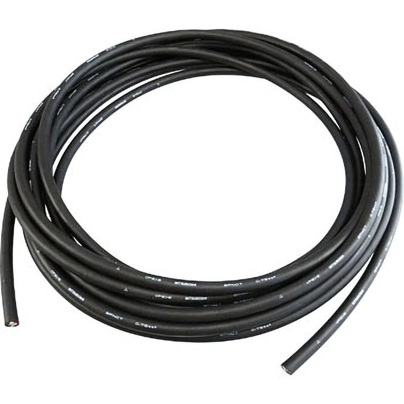 2PNCT   0.75×4 2種EPゴム絶縁クロロプレンゴムキャブタイヤケーブル 三ツ星 全長10m線心外径2.8mm 1巻