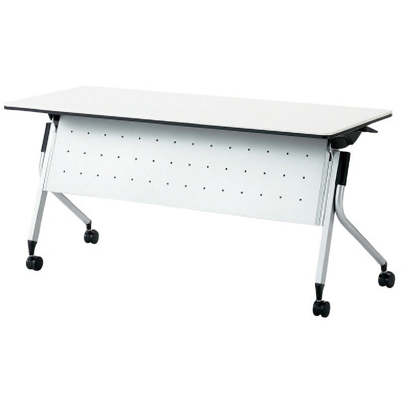 LD-520M WS 会議テーブル リネロ2 プラス[家具] 組立・設置・取付 ホワイト 高さ720mm間口1500mm奥行600mm  LD-520M WS