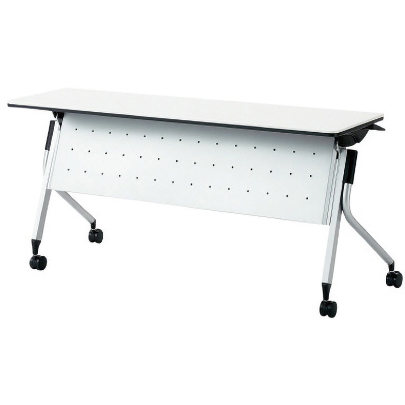 LD-515M WS 会議テーブル リネロ2 プラス[家具] 組立・設置・取付 ホワイト 高さ720mm間口1500mm奥行450mm  LD-515M WS