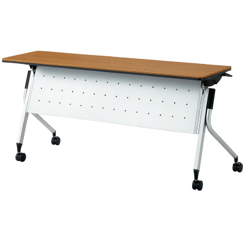 LD-515M T2 会議テーブル リネロ2 プラス[家具] 組立・設置・取付 ミディアムウッド 高さ720mm間口1500mm奥行450mm  LD-515M T2