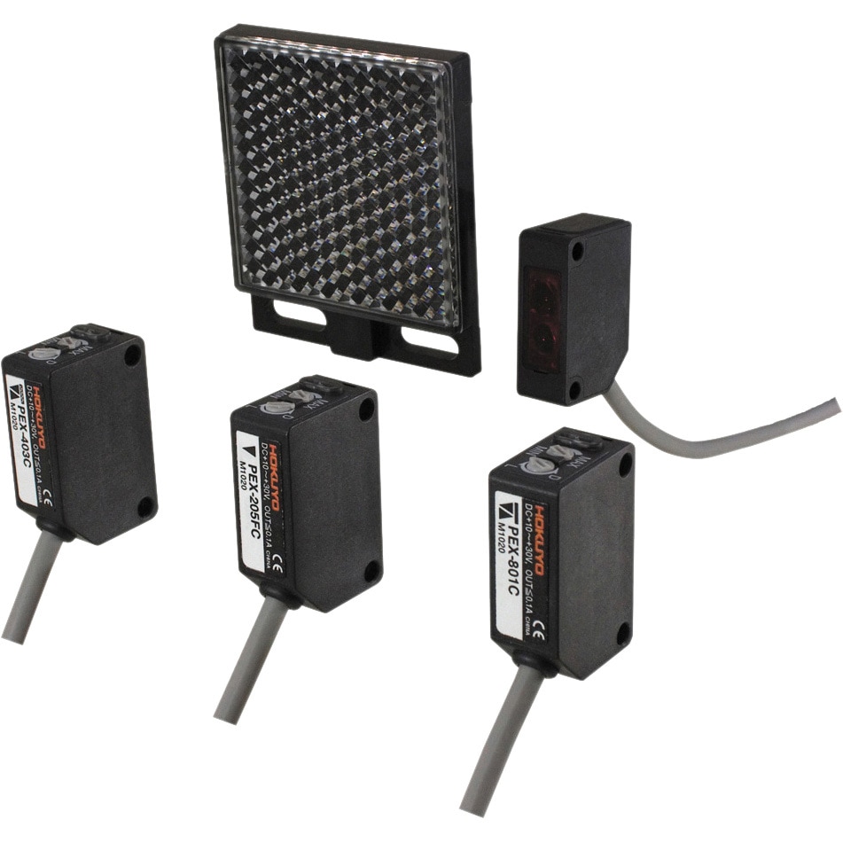 PEX-205C アンプ内蔵形光電センサ 北陽電機 透過形 PEX-205C 【通販