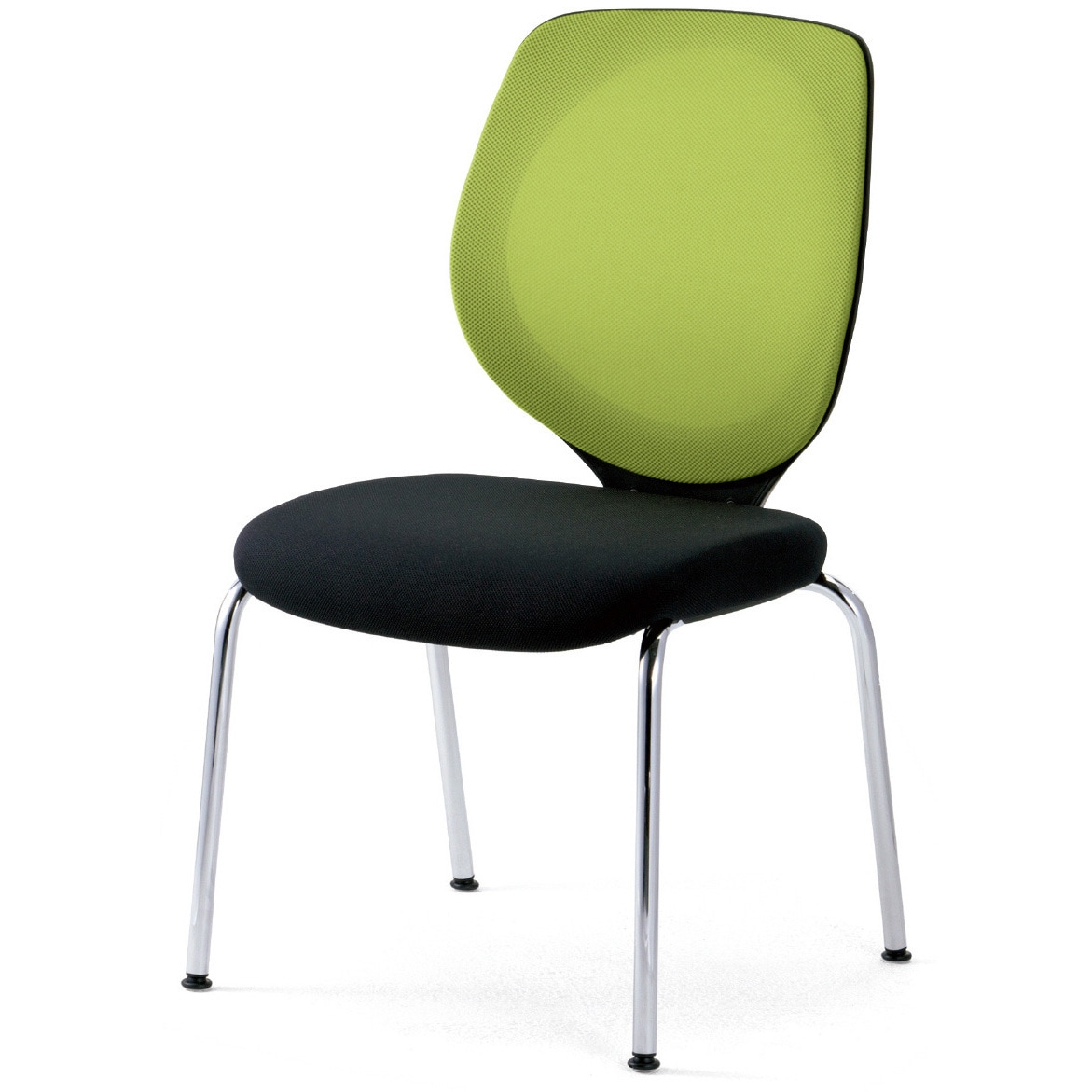 MC-3533004CMS YG チェア ジロフレックス 353 ミーティング 4本脚 プラス[家具] 組立・設置・取付 不可 樹脂成型品/メッシュ張り MC-3533004CMS YG