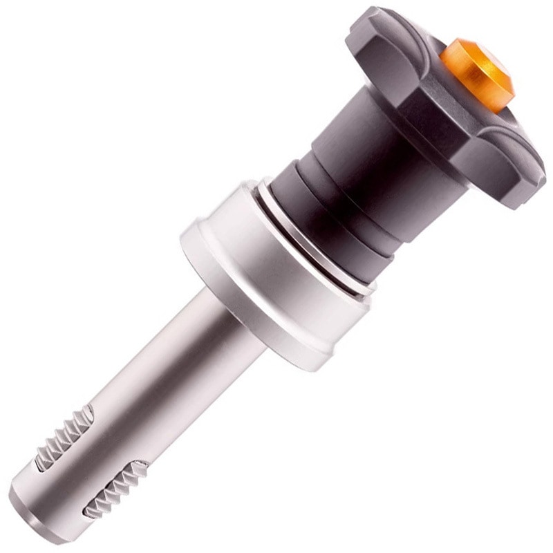 22356.131 ネジ山ロックピン、セルフロック、スラストベアリング付、スターグリップ、M12 x 50、ステンレス鋼 1個 Roemheld Halder(ロームヘルド・ハルダー) 【通販モノタロウ】