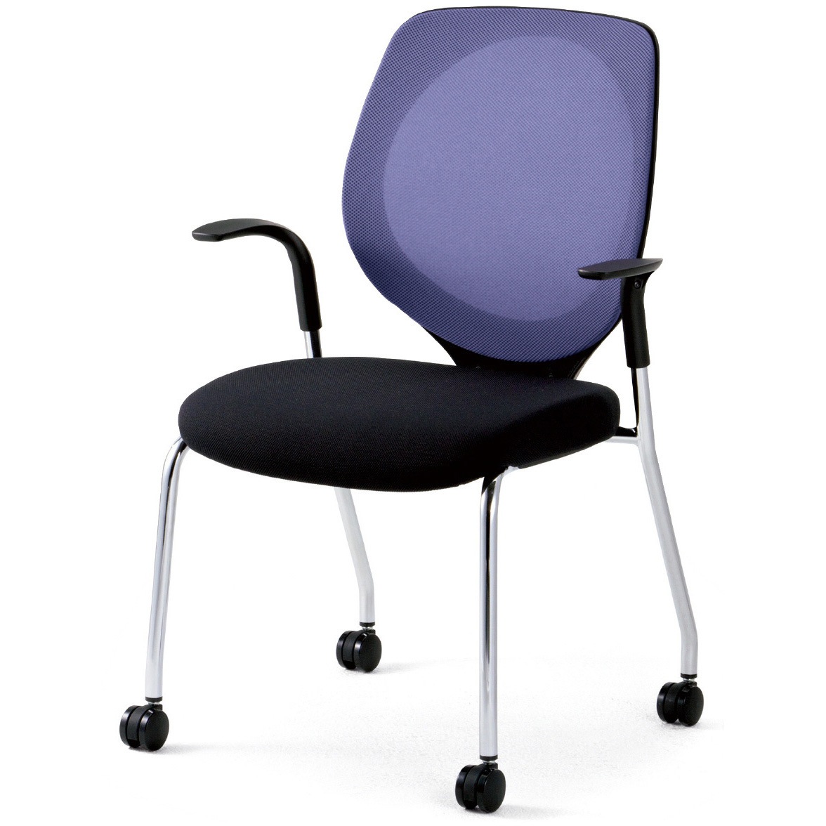 MB-3537006CMS VL チェア ジロフレックス 353 ミーティング 4本脚キャスタータイプ プラス[家具] 組立・設置・取付 不可 樹脂成型品/メッシュ張り MB-3537006CMS VL 49,788円