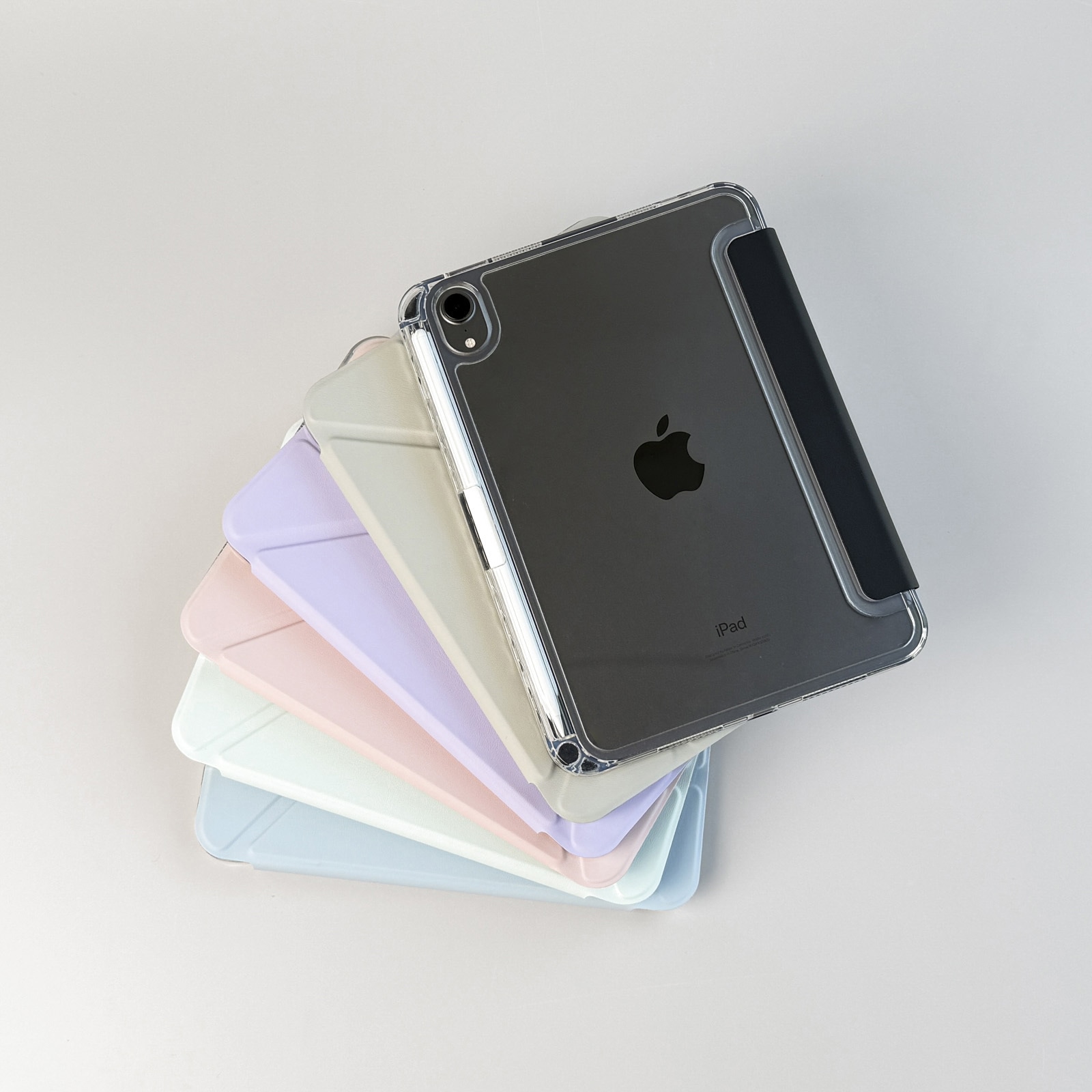SSK-ITMM2101BK iPad mini (A17 Pro/第6世代) 縦横スタンド可能 背面 