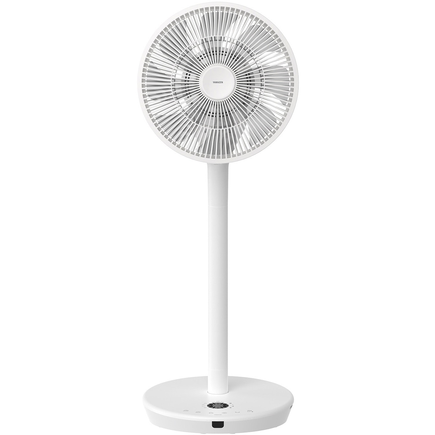 山善　DCリビング扇風機　YLRX-CMD301-W YLRX-CMD301(W) 扇風機 DCモーター 360度首振り フルリモコン式 静音