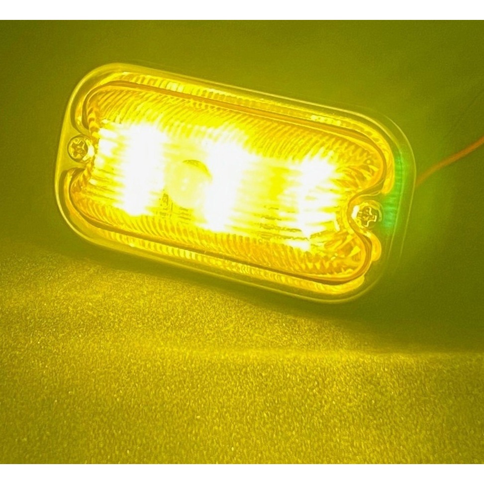 LO-100 LED LO-100 LED角型マーカー24V アクリルレンズ アイケイケイ 