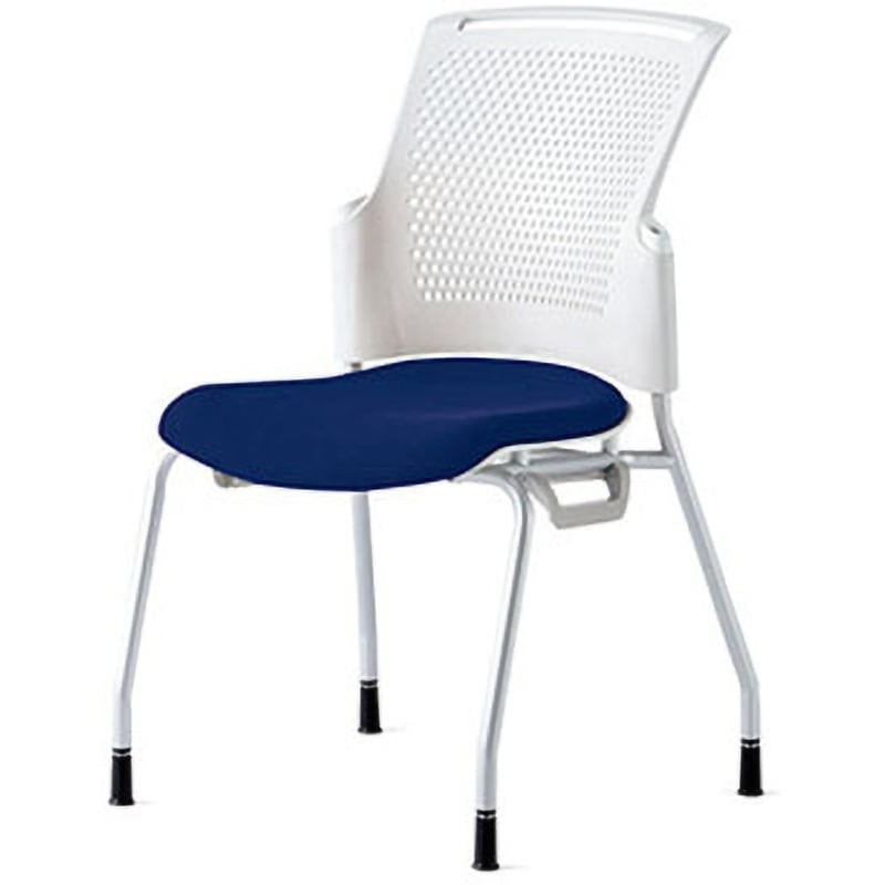 MC-W51SH NBL チェア チェダーC 4本脚 背ヌード 肘なし プラス[家具] 組立・設置・取付 スタッキング可 樹脂成型品 ナイトブルー  MC-W51SH NBL 28,485円