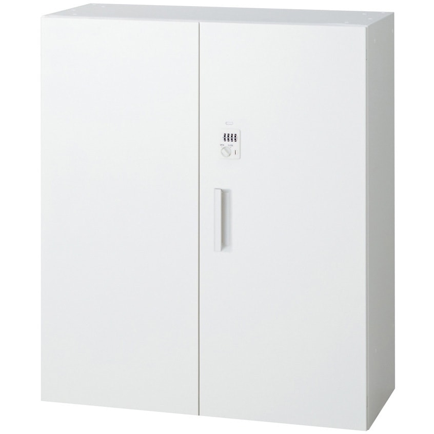 L6-105AD-B W4 L6 スタンダードタイプ 両開き保管庫(ダイヤル錠)(連結サービス付き) プラス[家具] ホワイト色