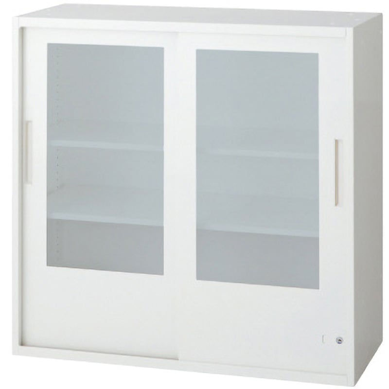 L6-A90G W4 L6 スタンダードタイプ 2枚ガラス引違い保管庫(連結サービス付き) プラス[家具] ホワイト色 47,988円