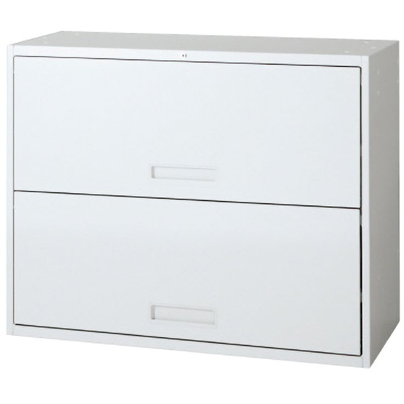 L6-A70HO-2 W4 L6 スタンダードタイプ オープンラテラルキャビネット(連結サービス付き) プラス[家具] ホワイト色 2段   L6-A70HO-2 W4