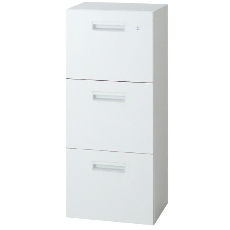 L6-A105HC W4 L6 スタンダードタイプ バーチカル保管庫(連結サービス付き) プラス[家具] ホワイト色