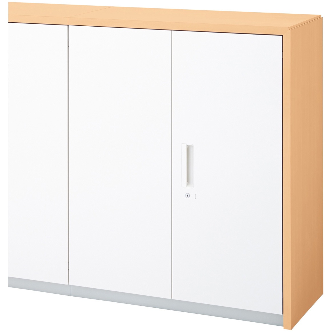 L6-NPS1140-R WM L6 ナチュラルパネル 両面用 プラス[家具] 木製 W900×D800 両面用側板タイプ   L6-NPS1140-R WM