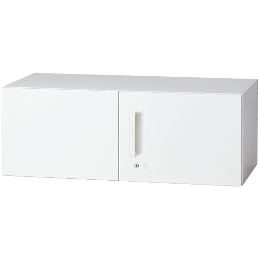 L6-30AR W4 L6 スタンダードタイプ 両開き保管庫(連結サービス付き) プラス[家具] ホワイト色