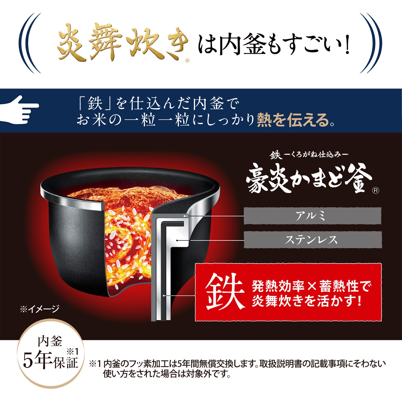 NX-AA10 圧力IH炊飯ジャー 炎舞炊き 象印マホービン 黒色 NX-AA10 