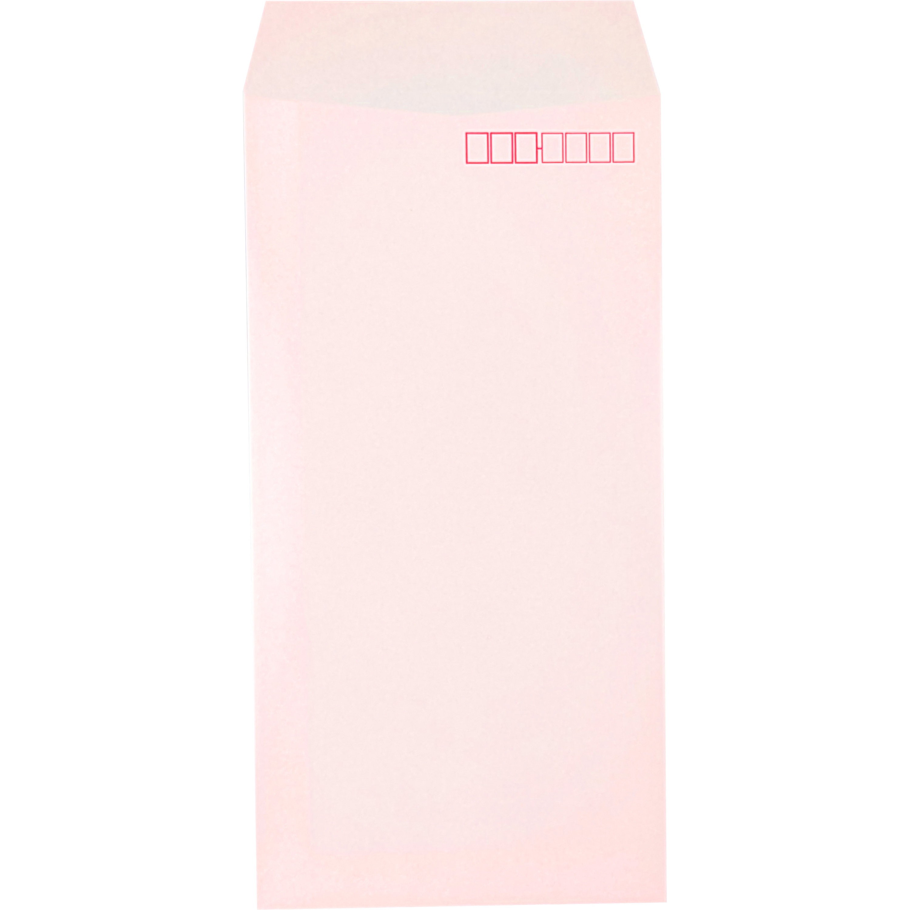 309361 長3 ソフトカラー封筒 80g L貼 郵便枠付き 月印紙製品 ソフトサクラ色 長形3号サイズ 1箱(1000枚) 5,476円