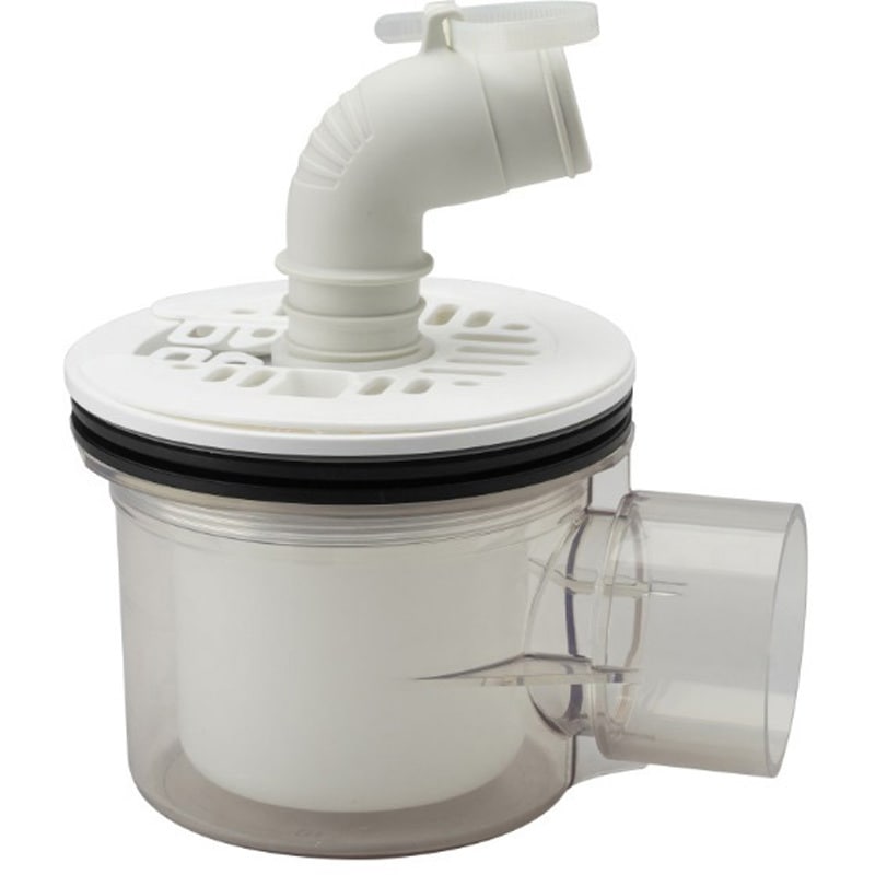 GNT-SWM-W2 T.Eトラップ 横引透明 (ガイド付き目皿受け付) 1個 テクノ