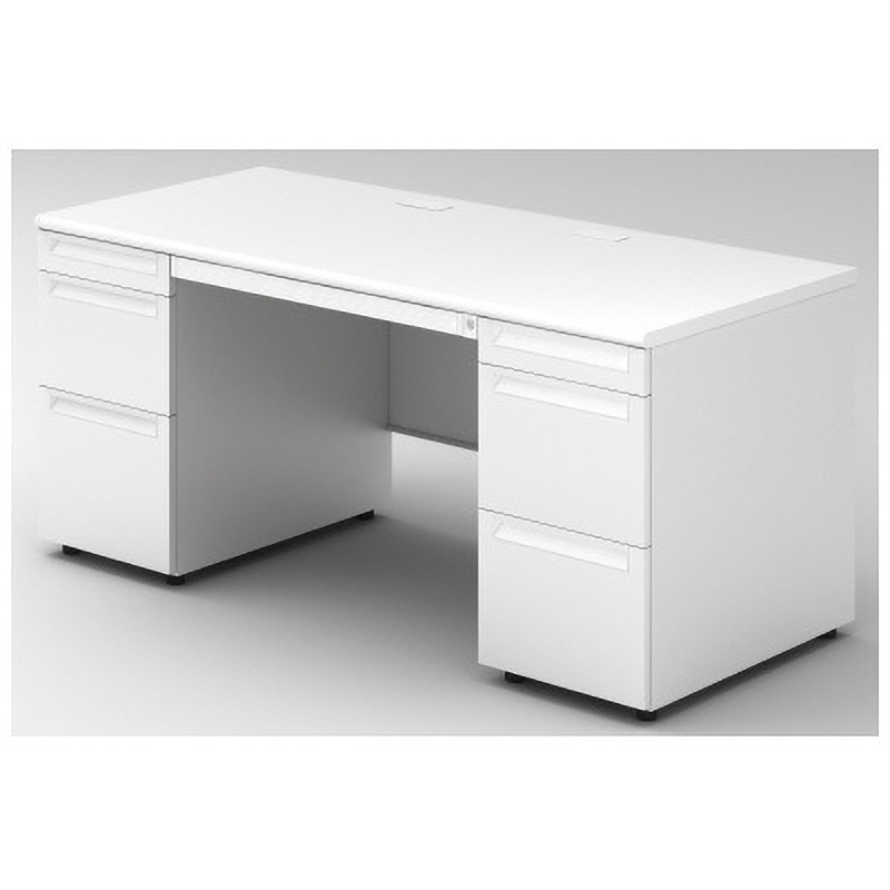 US-NS167D-33 WS/W4 デスク US-2 両袖机(A-3段袖×D-3段袖)(組立サービス付き) プラス[家具] 組立・設置・取付