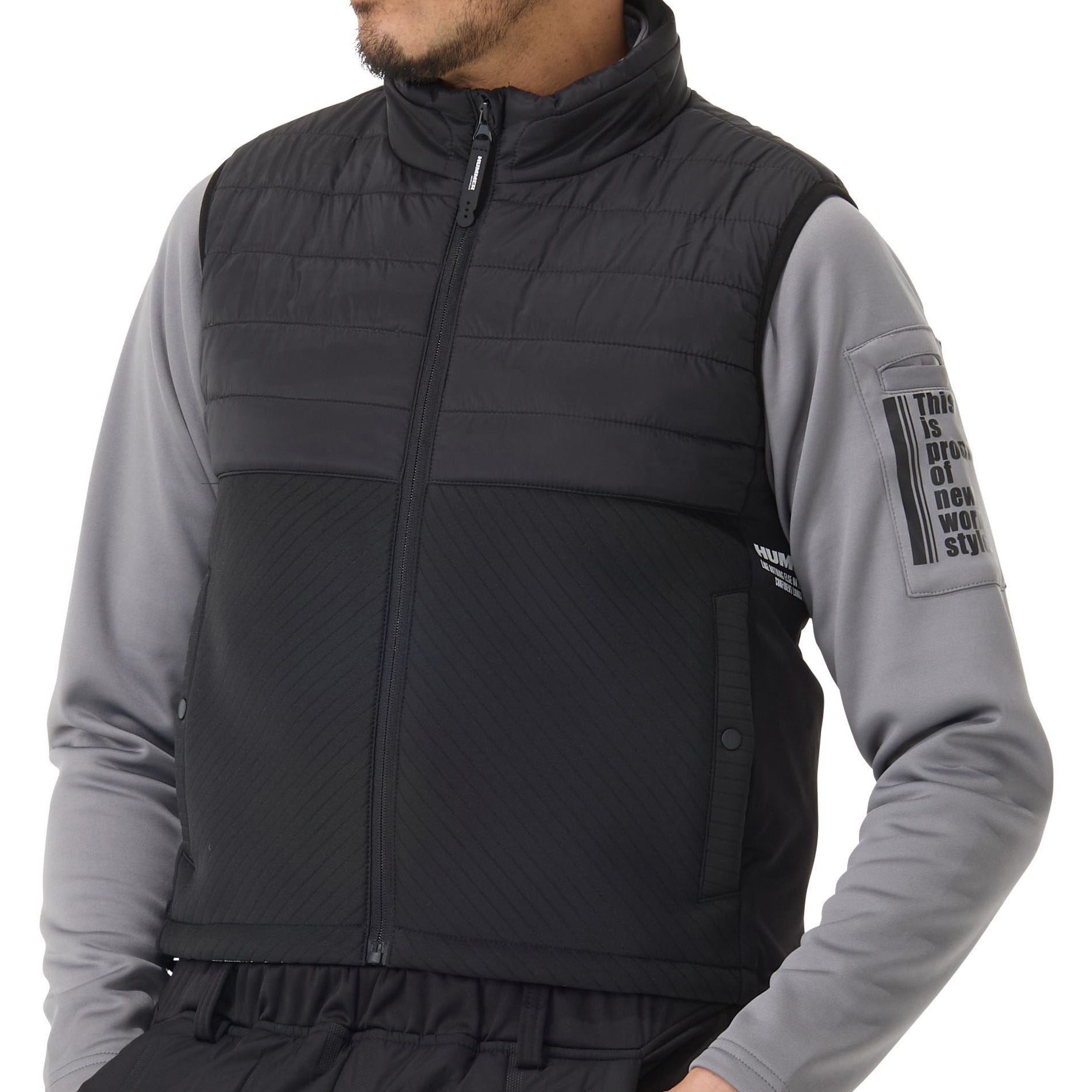 80000 HUMMERハイブリッドヒートベスト Wスイッチ バッテリーセット