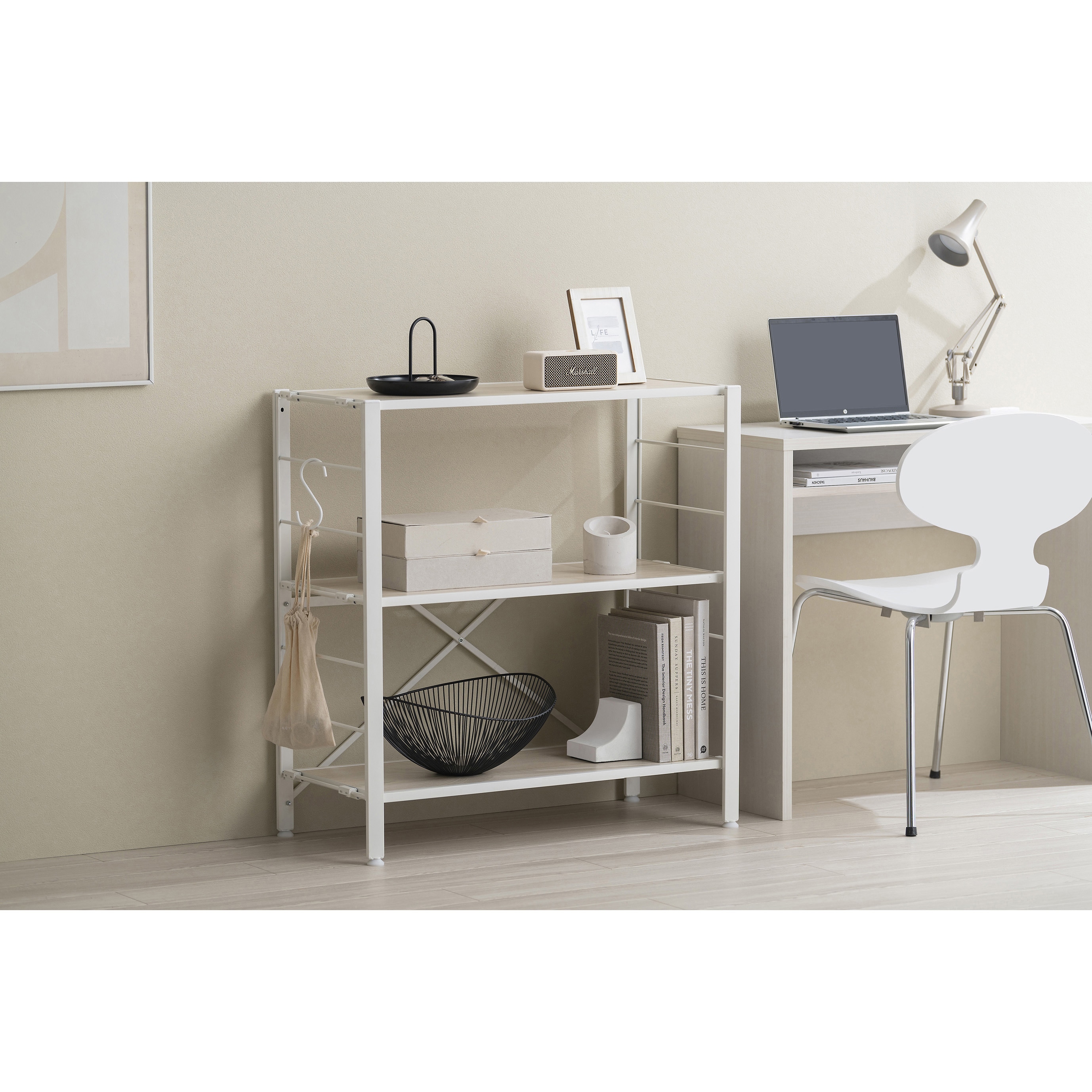 KRSR-3 組立簡単2ステップ! 連結スチールラック アイリスオーヤマ