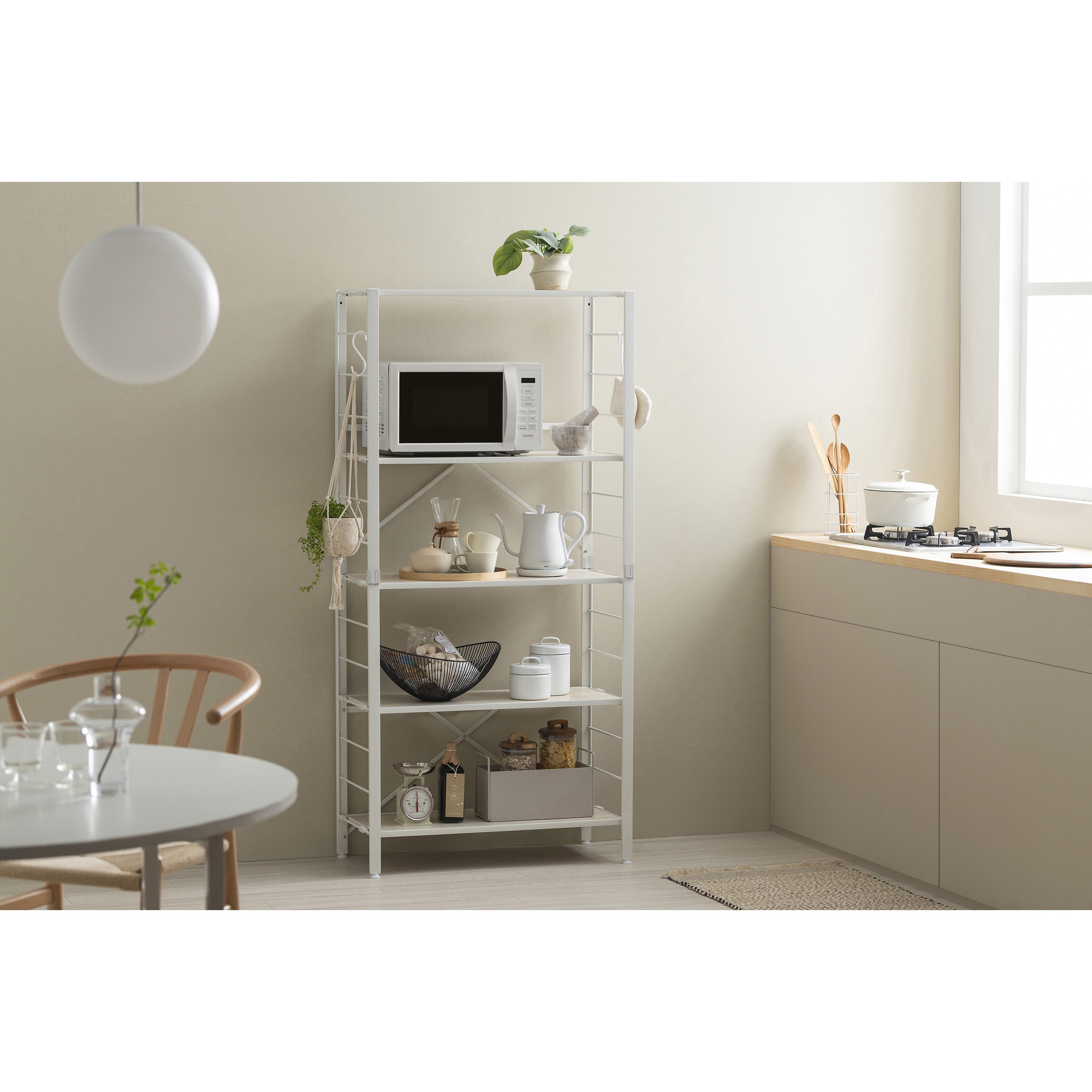 KRSR-5 組立簡単2ステップ! 連結スチールラック アイリスオーヤマ