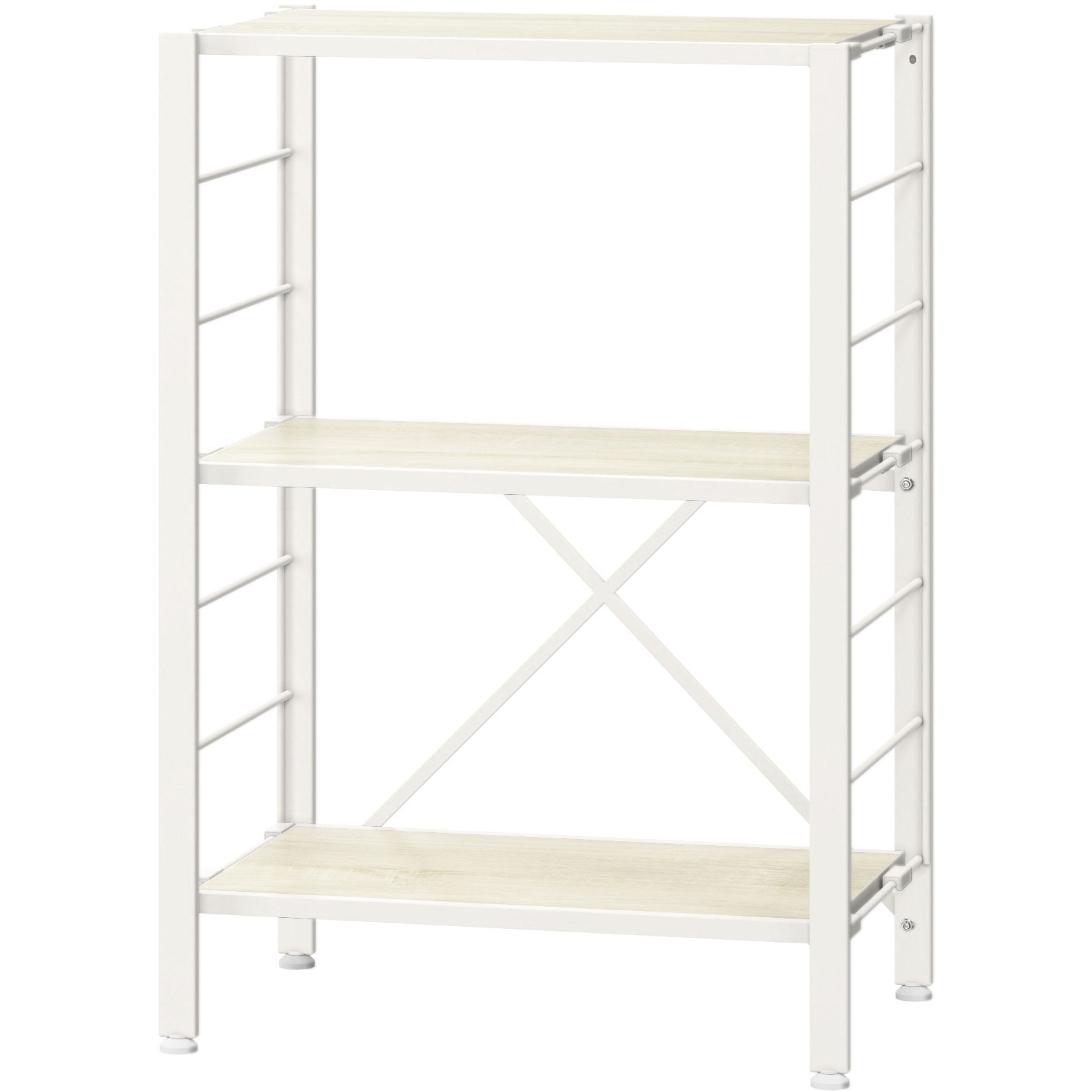 KRSR3-560 組立簡単2ステップ! 連結スチールラック 幅560mm 1台 アイリスオーヤマ 【通販モノタロウ】 6,148円