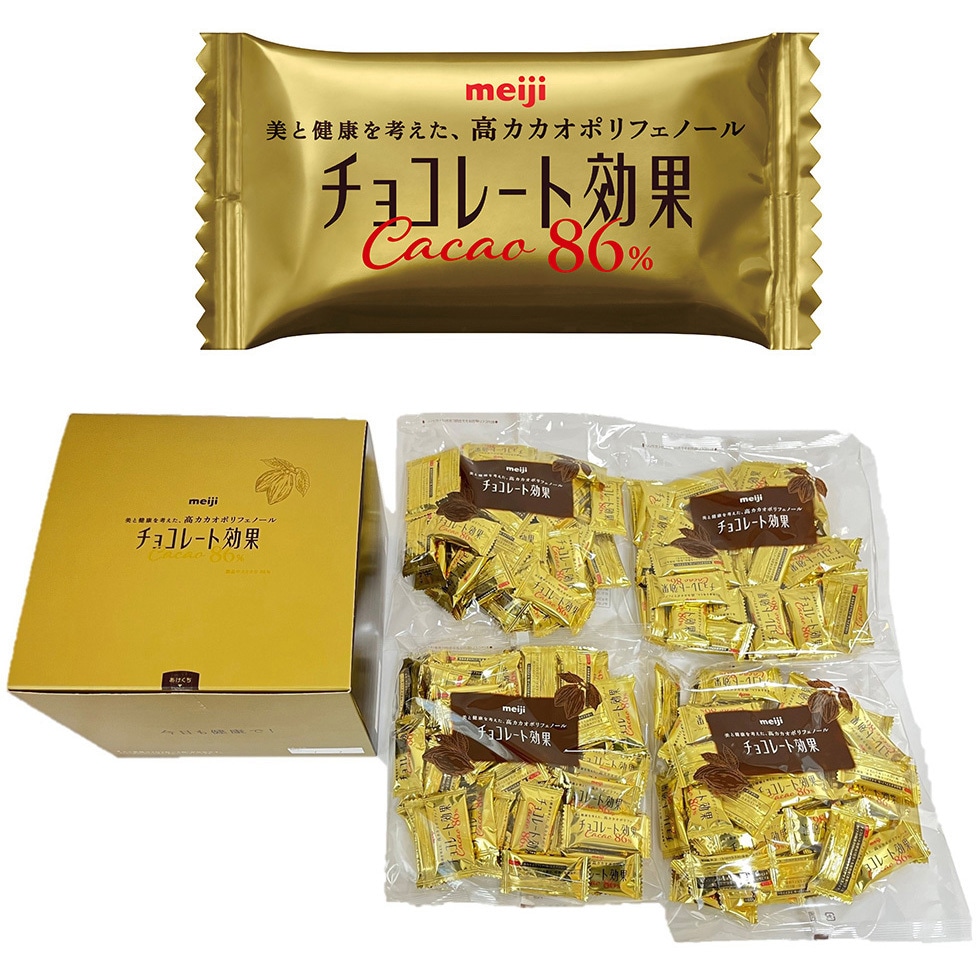 チョコレート効果 カカオ86％ 大容量ボックス 940g 3個セット チョコレート効果カカオ86%大容量 1セット(940g×3個) 明治 【通販