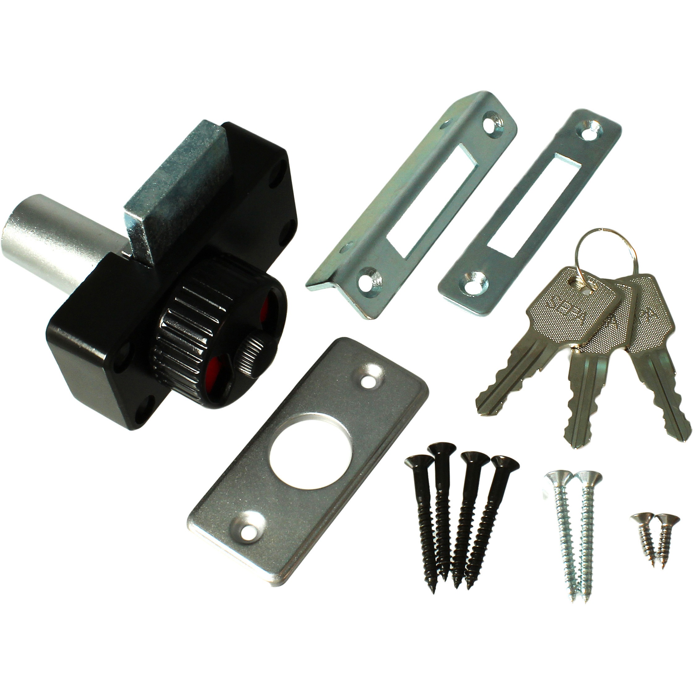 G-239 シリンダー面付本締錠 1個 ハイロジック 【通販モノタロウ】