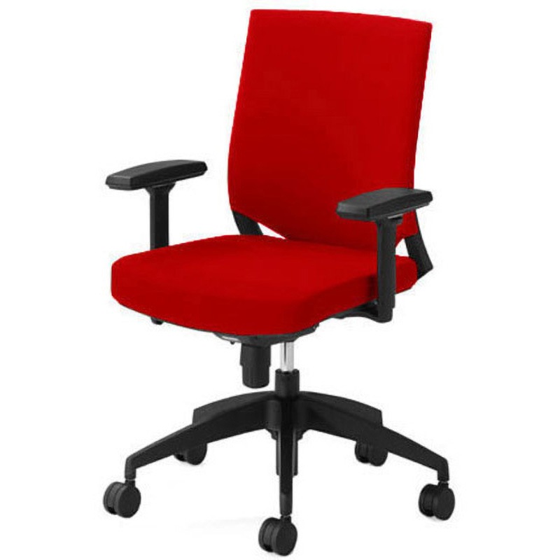 KD-KT60SL RD 事務イス KT-6 プラス[家具] 色RD   KD-KT60SL RD