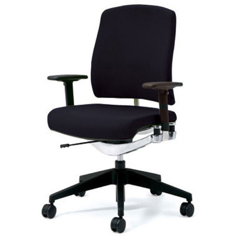 KD-RP67SL BK 事務イス リオルガワン プラス[家具] 組立・設置・取付 色BK   KD-RP67SL BK