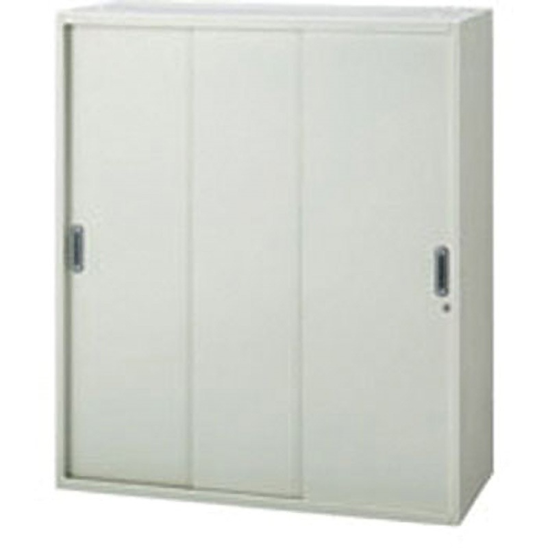 JE-A105SS W4 Je3枚引違い保管庫(連結サービス付) プラス[家具] ホワイト色   JE-A105SS W4