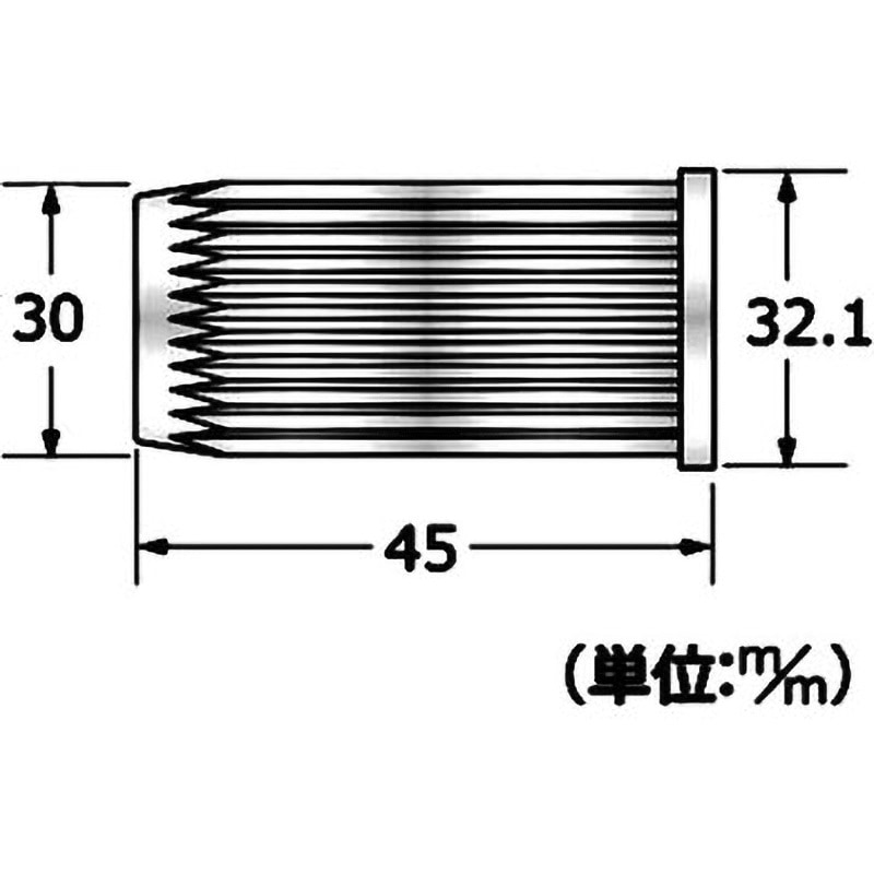 NY-939 パイプジョイント ハイロジック ストレート 適合パイプ径32mm