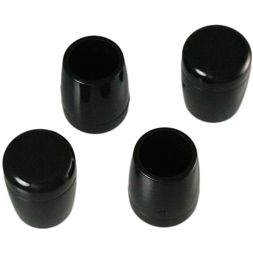 耐荷重500kg 脚キャップ 4個セット A-103 パイプ脚キャップ 丸 ハイロジック 呼び径15mm 1袋(4個) A-103