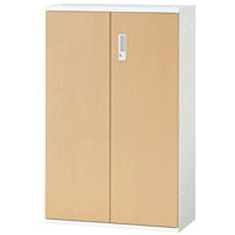 JL-A110A WM JLストレージ 両開き保管庫(お届けのみ商品) プラス[家具] シリンダー錠 ホワイトメープル色 下置き専用 高さ1100mm  JL-A110A WM