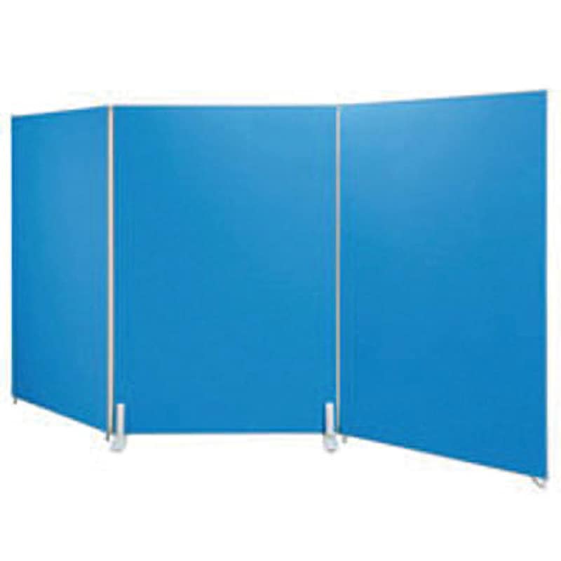 SJ-1218C-T-BL SJパネル プラス[家具] 3連タイプ 幅1200mm高さ1800mm  SJ-1218C-T-BL