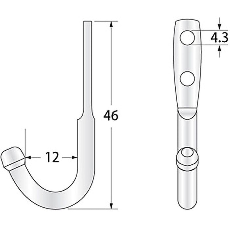 専用♡ 15145 ロープフック 1個 ハイロジック 【通販モノタロウ】