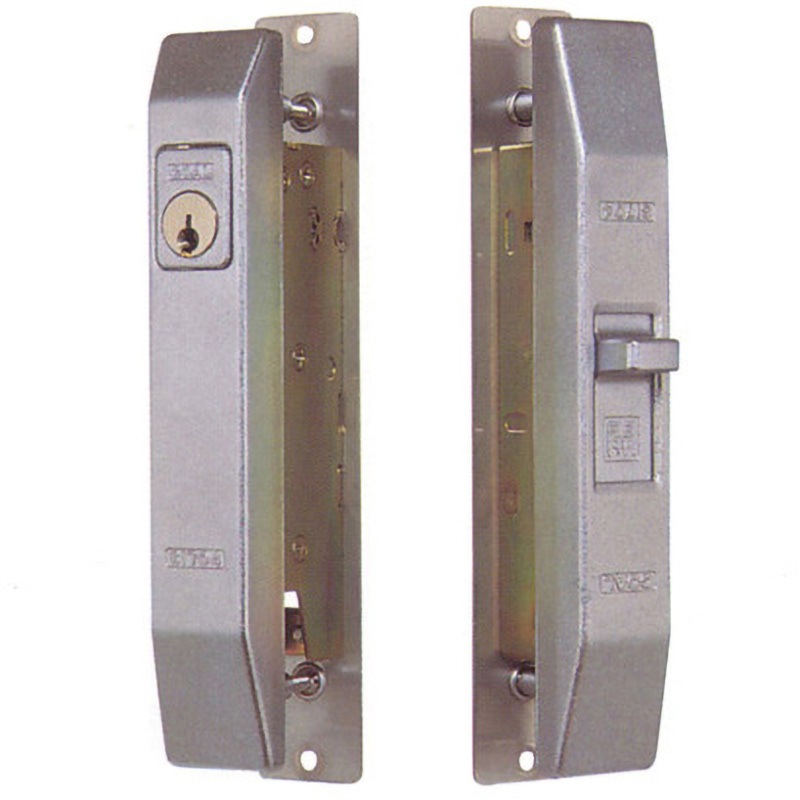 KH-70 引違錠前 召合せ/内外 カマ締リ スライド式操作 昭和アルミYKK ハイロジック 1組 KH-70